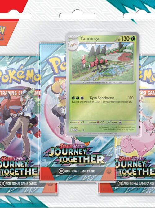 Pokémon TCG: Scarlet & Violet - Journey Together - 3-Pack Blister - Yanmega