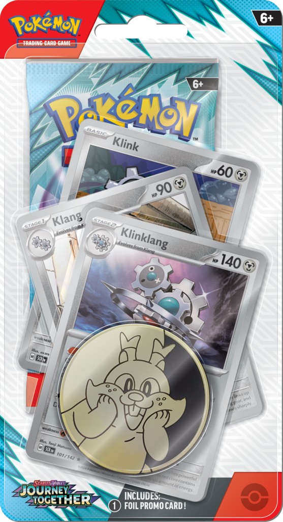 Pokémon TCG: Scarlet & Violet - Journey Together - Premium Checklane Blister - Klinklang
