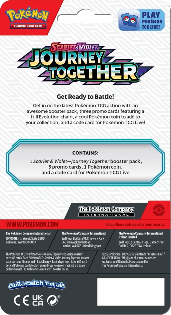 Pokémon TCG: Scarlet & Violet - Journey Together - Premium Checklane Blister - Klinklang
