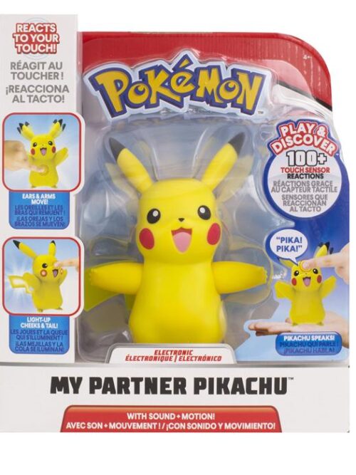 Pokémon My Partner Pikachu - figurka interaktywna