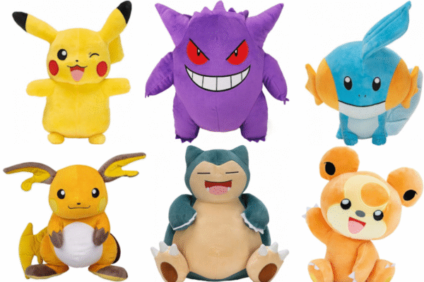 Pokémon - Pluszaki Display 6 sztuk (30 cm)