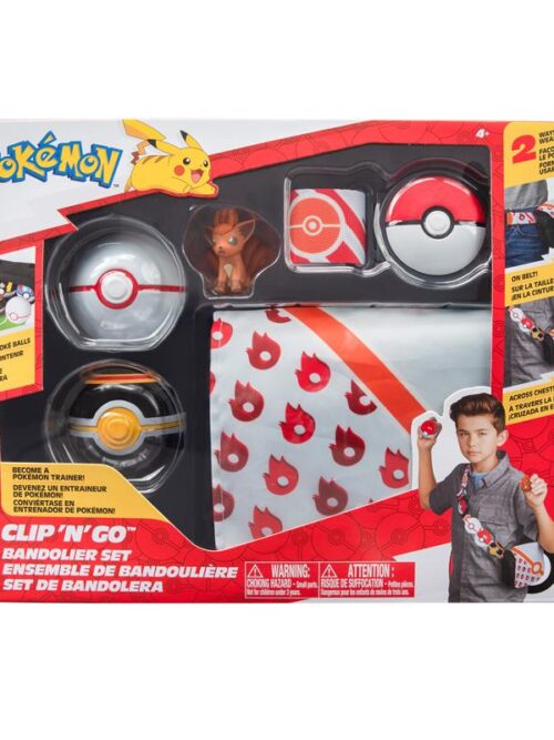 Pokémon: Clip'N'Go Bandolier Set - Vulpix